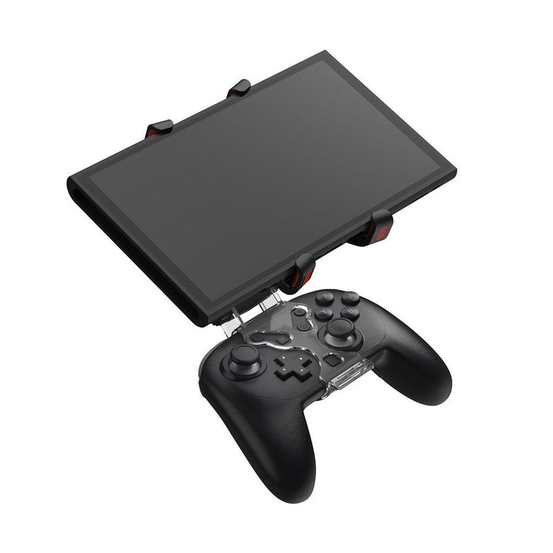 Adjustable Swivel Mount for Switch 2 Pro Controller – 360° Rotatable Phone Holder with Anti-Slip Grip, Multi-Angle Gaming Bracket Stand for Wireless Controller (Black) - Image 5